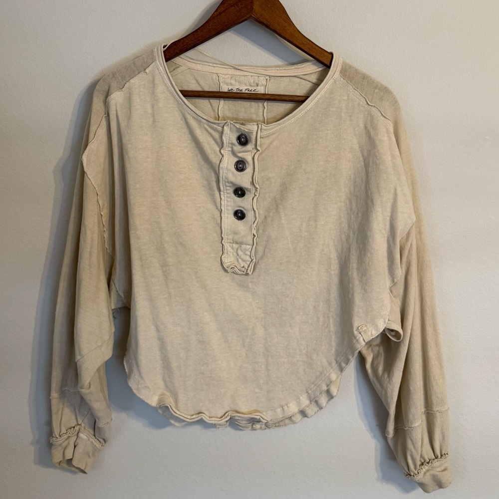 Free People ‘Melodi Henley Round Cropped’